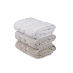 L`ESSENTIEL MAISON Set peškira Dolce White Light Blue Light Brown