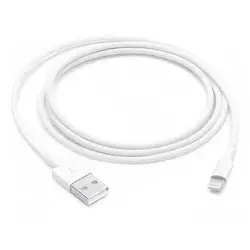 Data kabl L za iPhone 11-14 USB na Lightning beli 1m