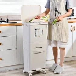 Kanta za otpatke, 38 L, Bež