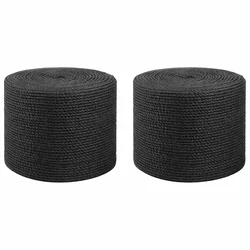 Uže od jute 2 pcs 2 Crna 100% Juta Tossa