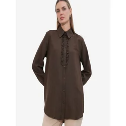 Bigdart Bluza Hemden temno rjava