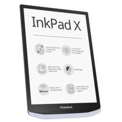 POCKETBOOK InkPadx elektronski bralnik, siv