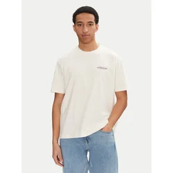 Guess Jeans Majica M4BI75 K8FQ4 Écru Overshirt Fit