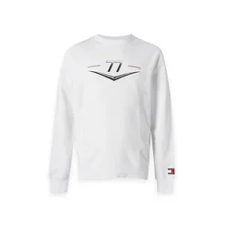 TOMMY HILFIGER Majica TH X CF1 živo rdeča/črna/bela