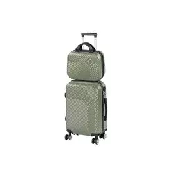 Komplet kovčkov TraveLux Pro VI na rolerjih olivno zelene barve