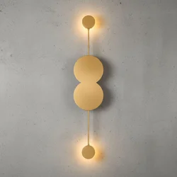 Opviq Zidna lampa, Zlatne boje