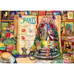 Schmidt - Puzzle Stewart: Stewart: Spomini na Pariz - 1 000 kosov