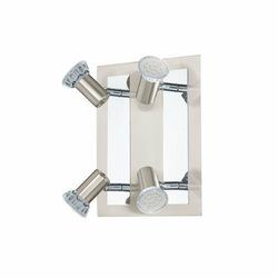Eglo Rottelo spot/4, led 4x5w, 4x400lm, mat/hrom