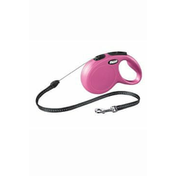 Flexi Povodac New Classic S Cord 8m - Roze