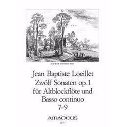 LOEILLET:12 SONATEN OP.1/7-9