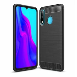 Futrola Carbon Shield TPU za Huawei P30 Lite - Crna KP9468