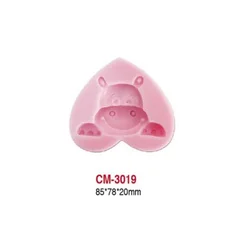 Hani International Kalup, Silikonski, 85x78x20mm, Roze