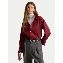 Polo Ralph Lauren Srajca 211B36267002 Rdeča Relaxed Fit