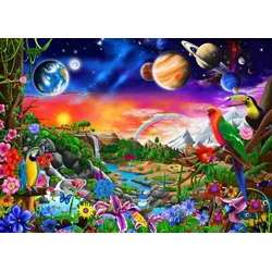 BlueBird - Puzzle Kozmični raj - 500 kosov