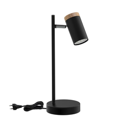 Stona lampa LAGOS 1xGU10/15W/230V crna/braon