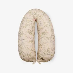 KikkaBoo Jastuk za trudnice i dojenje 2in1 Secret Garden Beige ( KKB61068 )