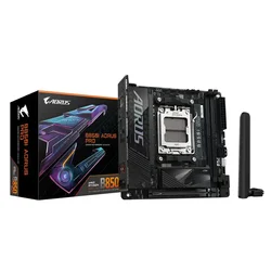 Gigabyte AM5, AMD B850 Chipset, 2x DDR5 DIMM ( B850I AORUS PRO )