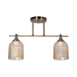Luster na šipci 2xE14/60W/230V mesing