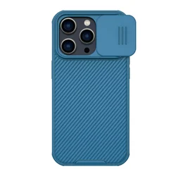 Maska Nillkin CamShield Pro Magnetic za iPhone 15 Pro Max, Plava