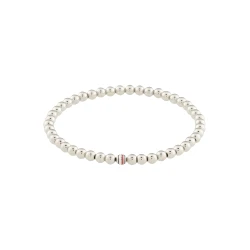 TOMMY HILFIGER Zapestnica  marine / rdeča / srebrna / bela