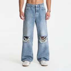 Jeans Represent R3 Baggy Jean Moss Blue 36