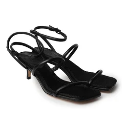 SCHUTZ Ženske sandale S212420004-004, Crne