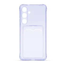 Futrola Clear Wallet za Samsung S24 Plus, Ljubičasta