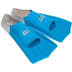 Mad wave short training fins blue 37/38