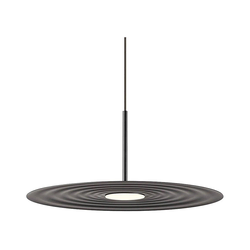 Redo 01-3047 - LED luster na sajli LAKE LED/13W/230V CRI 90 O 50 cm crna