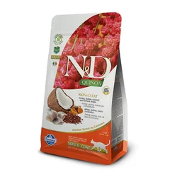 ND Suva hrana za mačke quinoa skin & coat, Haringa, 1.5kg
