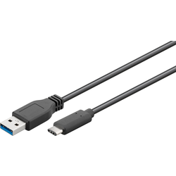 USB kabel USB 3.0 A/m USB 3.1 C™/m , 0,5m