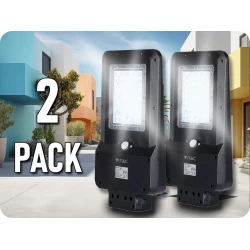 LED solarna ulična lampa sa senzorom LED/15W/7,4V 6000K IP65 5400 mAh