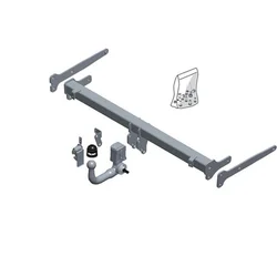 Auto kuka BRINK 666300 odvojiva vertikalna Audi Q3 Bmu