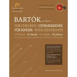 BARTOK:FOR CHILDREN-TEN PIECES