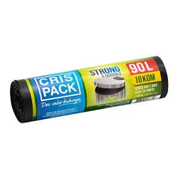 Cris Pack Kese za smeće, Bez trake, 90l, 10 komada