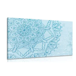 Slika Mandala v zimskem motivu - 150x100
