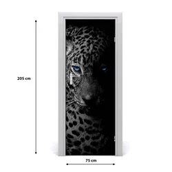 tulup.si Nalepka na vratih Leopard 75x205 cm