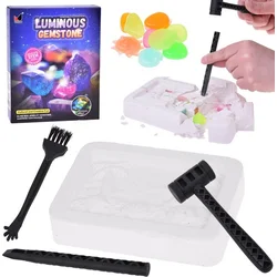 JOKOMISIADA Arheološki set: Iskanje svetlečih (fluorescentnih) kamnov
