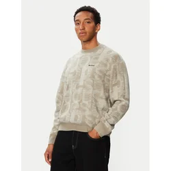 DC Shoes Pulover Blitxed EDYSW03038 Siva Regular Fit