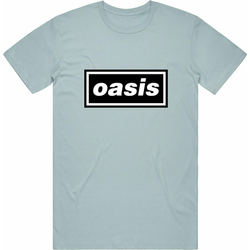 Oasis majica Decca Logo Modra XL