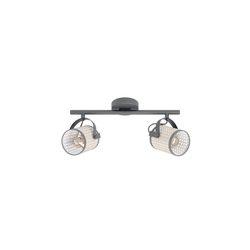 Eglo 43494 - Spot svetiljka RUSCOMB 2xE27/10W/230V