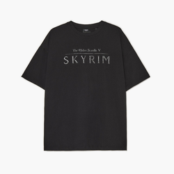 Cropp - Crna majica s printom Skyrim - CRNO