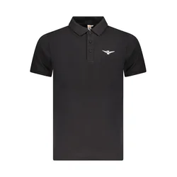 ARMY 1659 BLACK MEN'S SHORT SLEEVE POLO