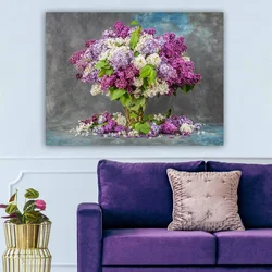 Wallity Dekorativna slika na platnu, 70x100cm, Šarena