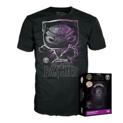 Funko POP! TEE: MARVEL - BLACK PANTHER