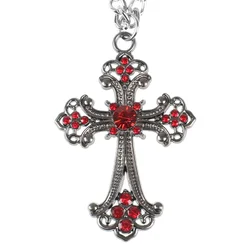 Ovratnica Cross - Red - PSY1139