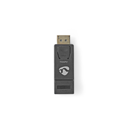 Nedis CCGB37915BK video cable adapter HDMI Type A (Standard) DisplayPort Black