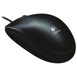 Miš usb 3tipke optički žični b100 logitech crni