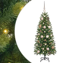 Umjetno božićno drvce s stalakom Zelena 120 cm PE i PVC