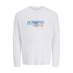 Jack & Jones Junior Majica JJ Jade modra/rdeča/bela